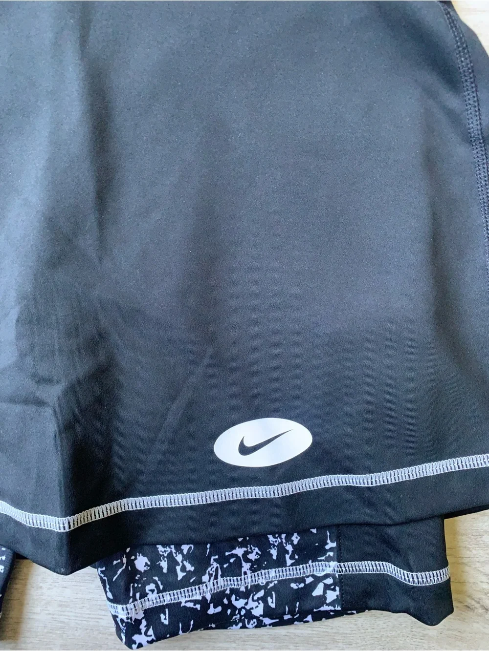 NWT. Nike Girls' Dri-FIT Icon Clash 2-in-1 Training Skirt large